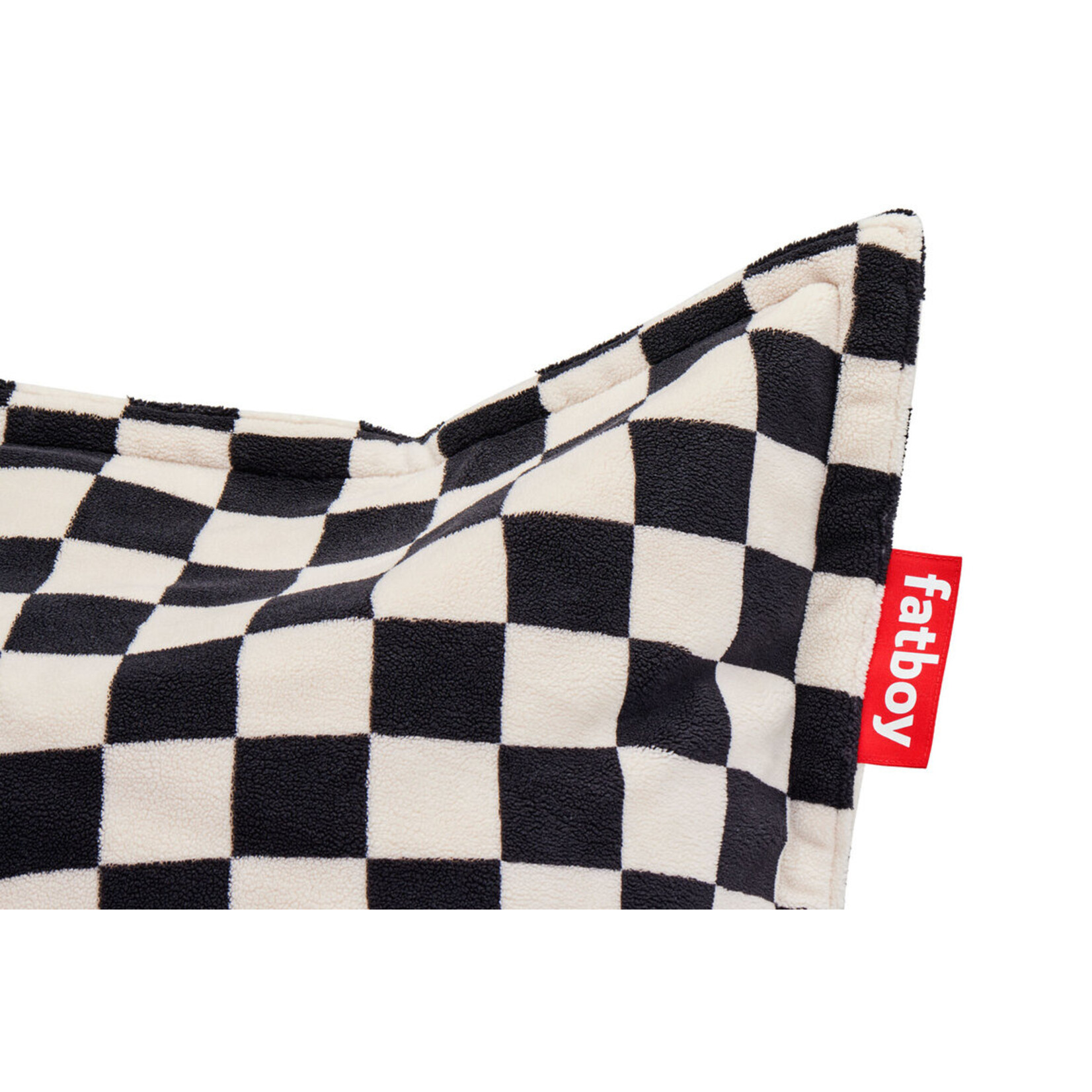 Fatboy Original Slim Teddy Chess Zwart Ecru