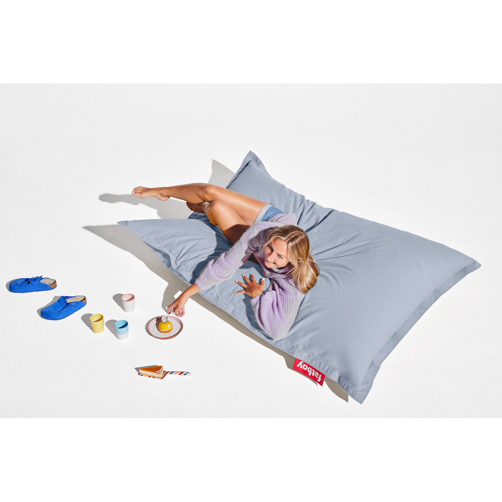 Fatboy Fatboy Original Stonewashed Mistig blauw