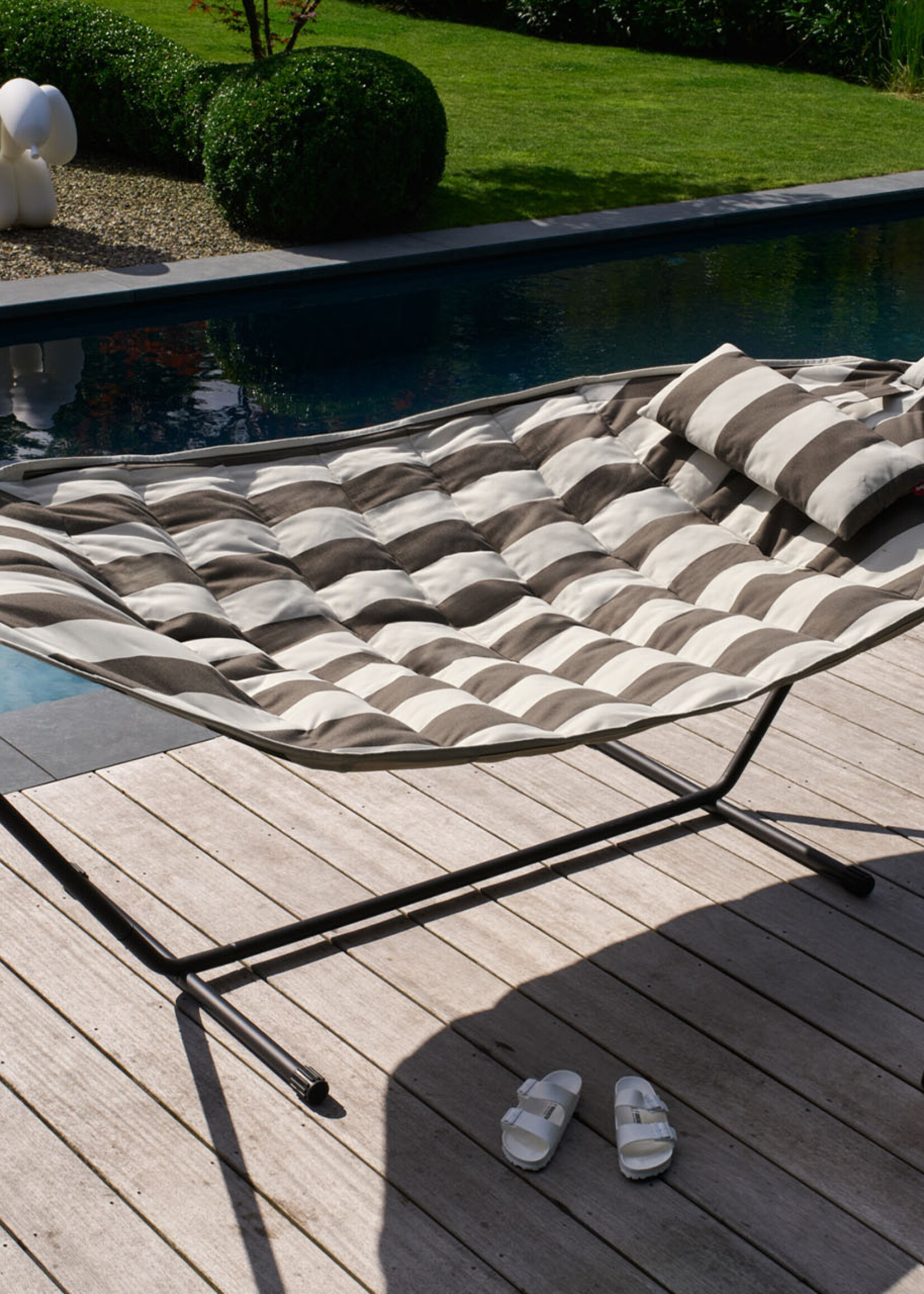 Fatboy Fatboy Headdemock Superb Hammock Stripe Cocoa