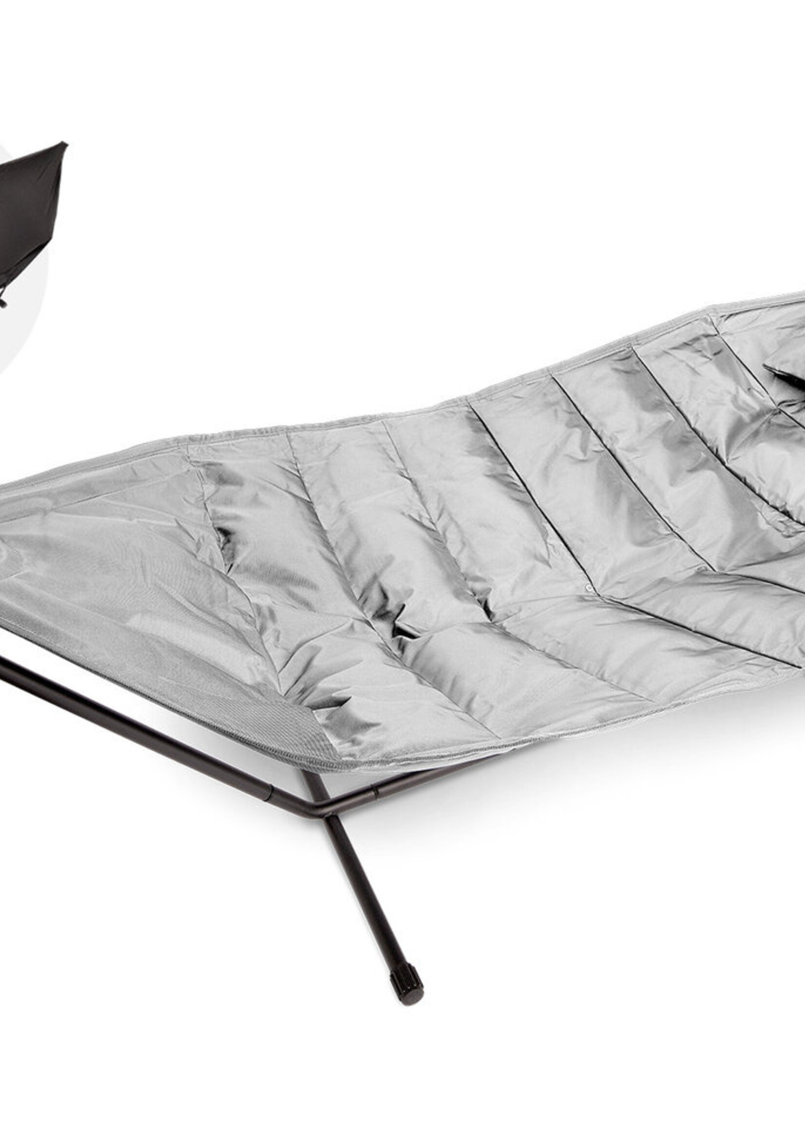 Fatboy Fatboy - Headdemock Deluxe + Rack zwart - Licht grijs
