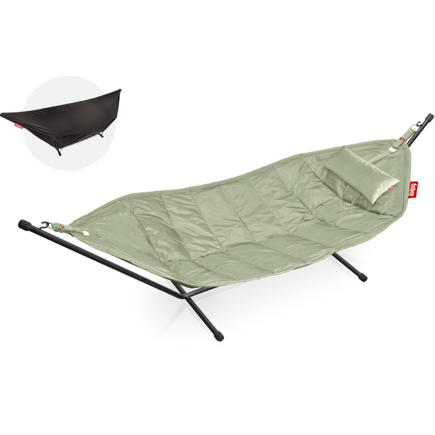 Fatboy Fatboy - Headdemock Deluxe + Rack noir - Herbiers marins