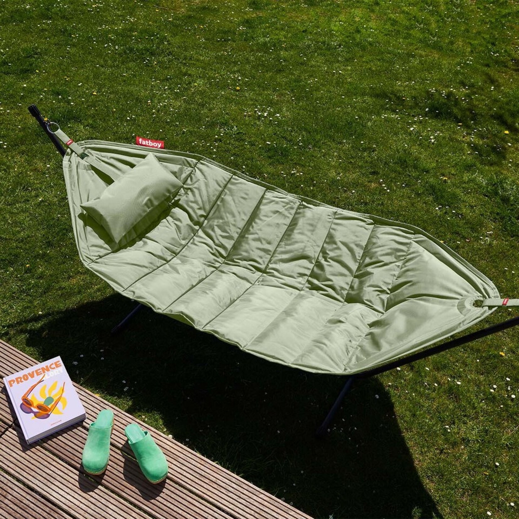 Fatboy Fatboy - Headdemock Deluxe + Rack noir - Herbiers marins