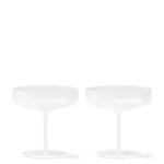 Ferm Living Ferm living - Ripple champagneschotel - set van 2 - Frosted