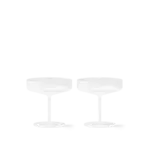 Ferm Living Ferm living - Ripple champagneschotel - set van 2 - Frosted