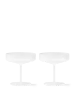 Ferm Living Ferm living - Ripple champagneschotel - set van 2 - Frosted