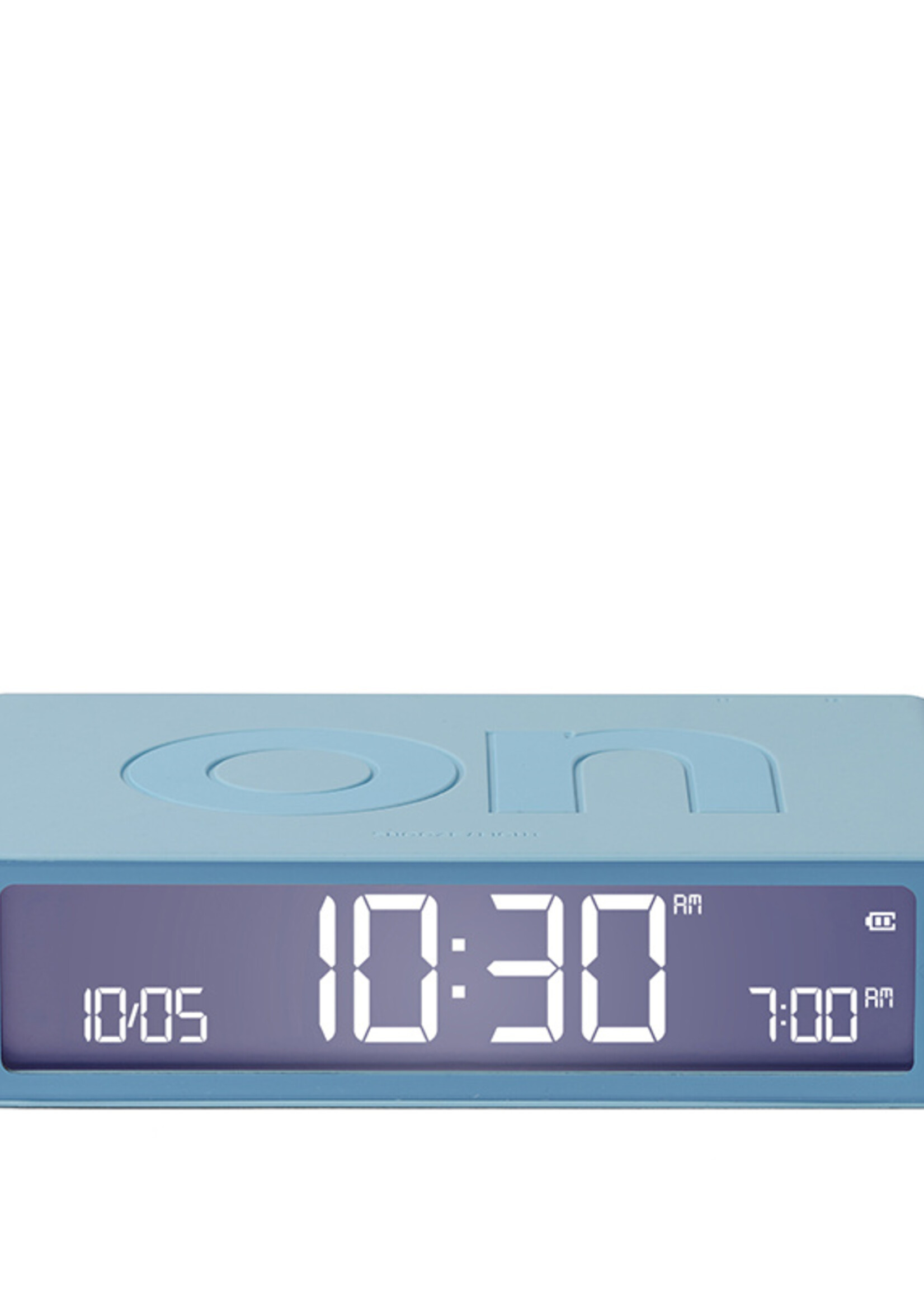 Lexon Lexon - Flip - Classic - Réveil LCD réversible - Bleu Clair