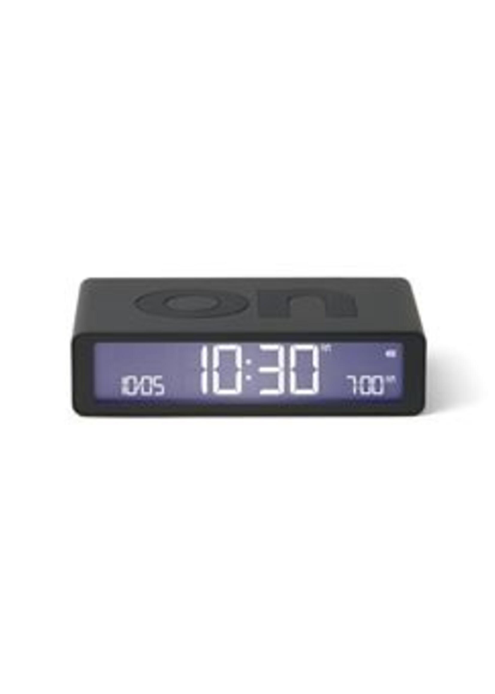 Lexon Lexon - Flip - Classic - Omkeerbare LCD wekker - Donker Grijs