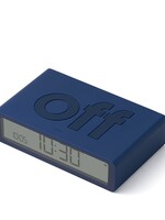 Lexon Lexon - Flip - Classic - Omkeerbare LCD wekker - Donker Blauw