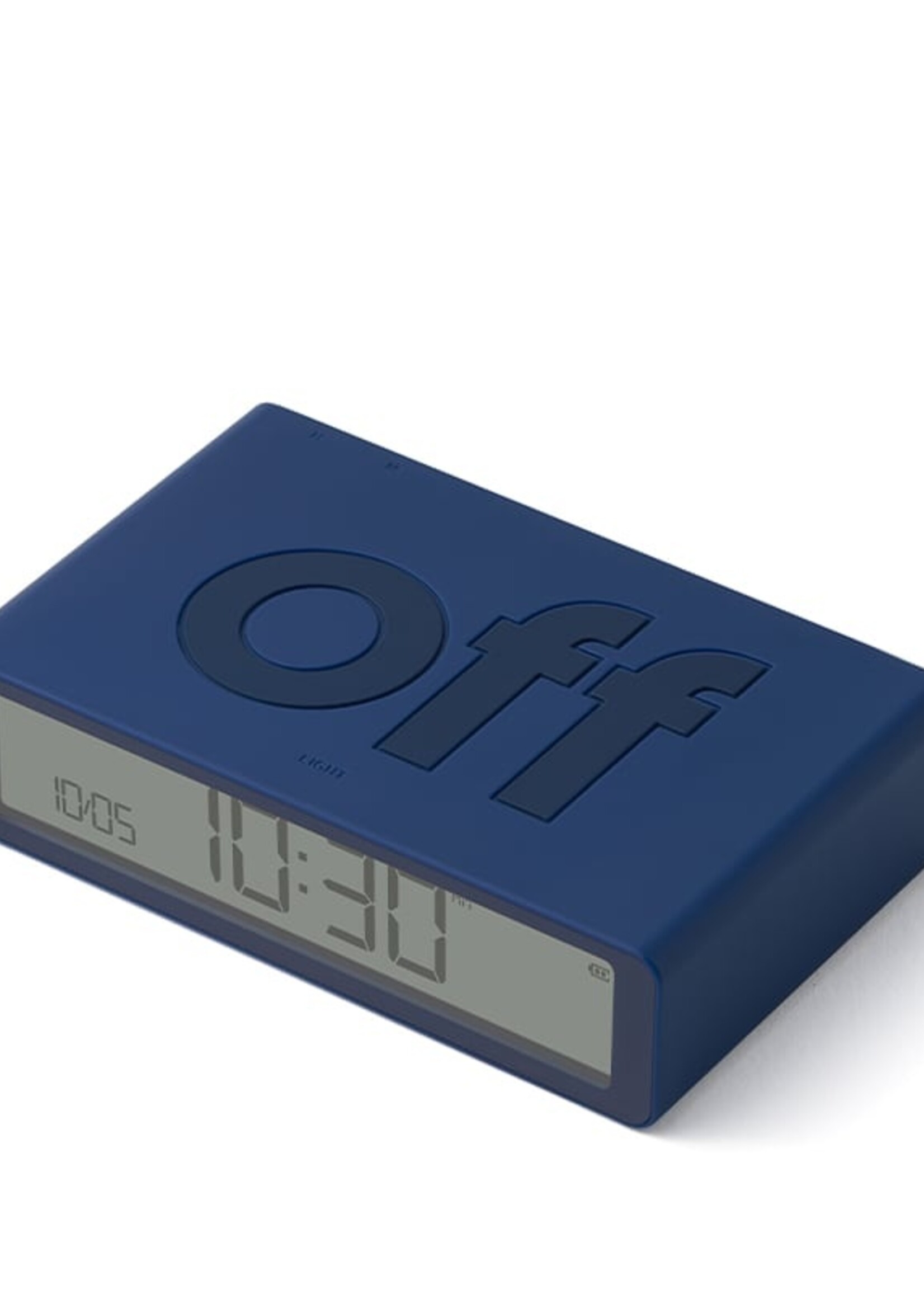 Lexon Lexon - Flip - Classic - Omkeerbare LCD wekker - Donker Blauw