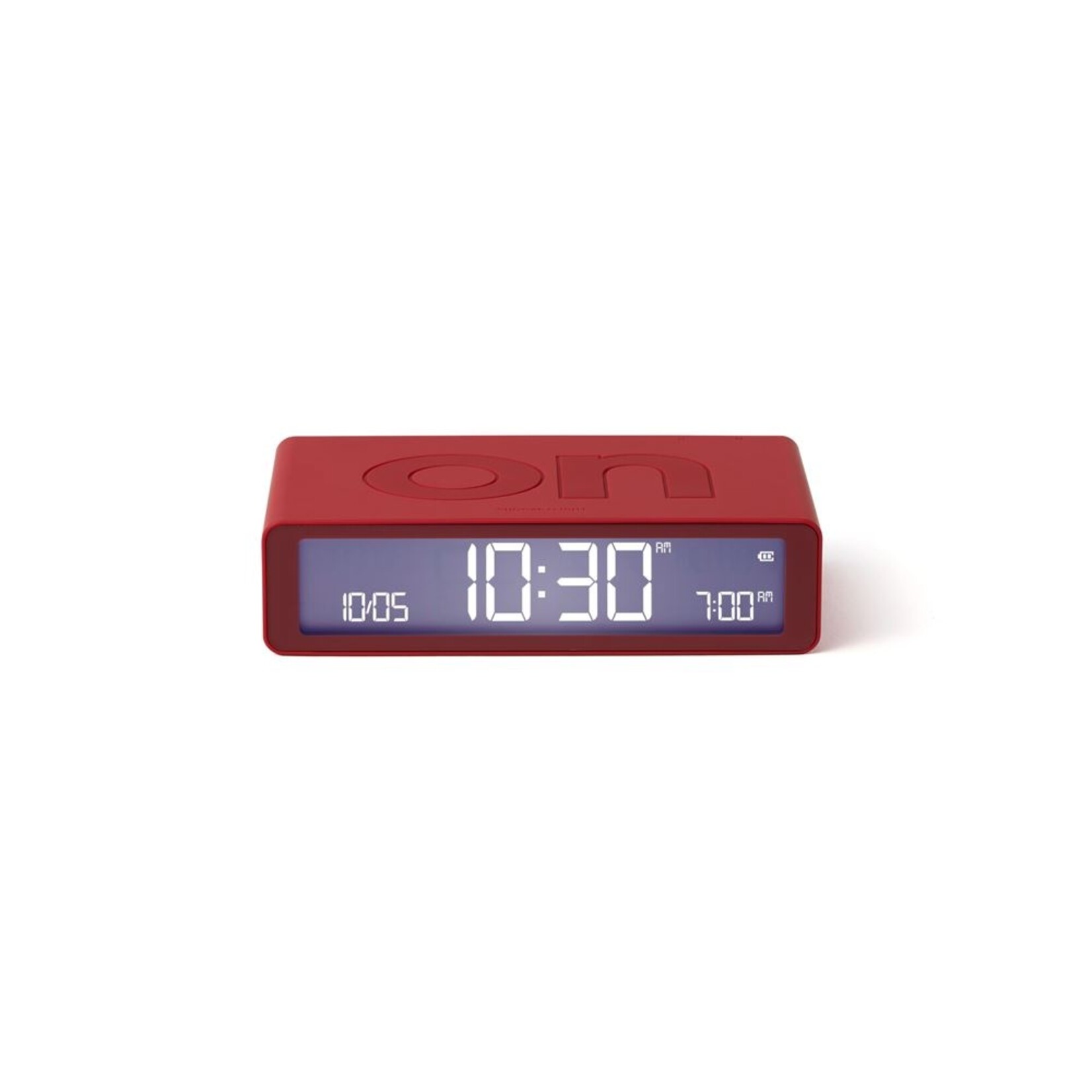 Lexon Lexon - Flip - Classic - Omkeerbare LCD wekker -Rood