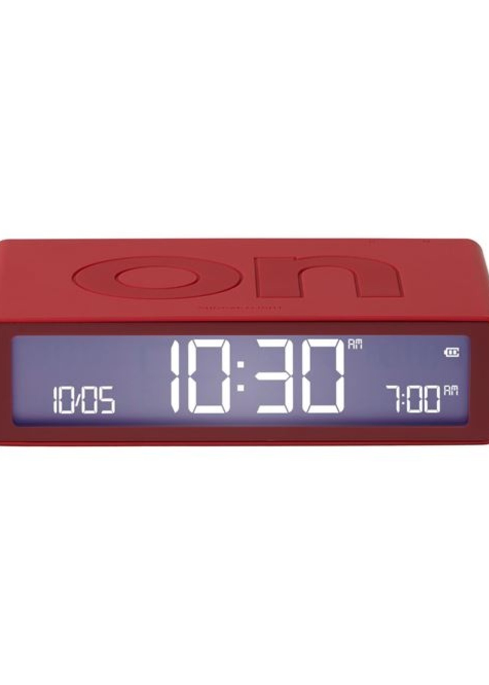 Lexon Lexon - Flip - Classic - Omkeerbare LCD wekker -Rood