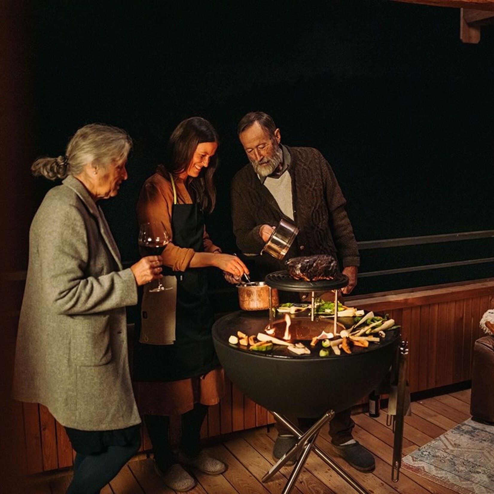 Höfats Höfats - Bowl 70 Grille de cuisson (Nécessite 2 Planchas)