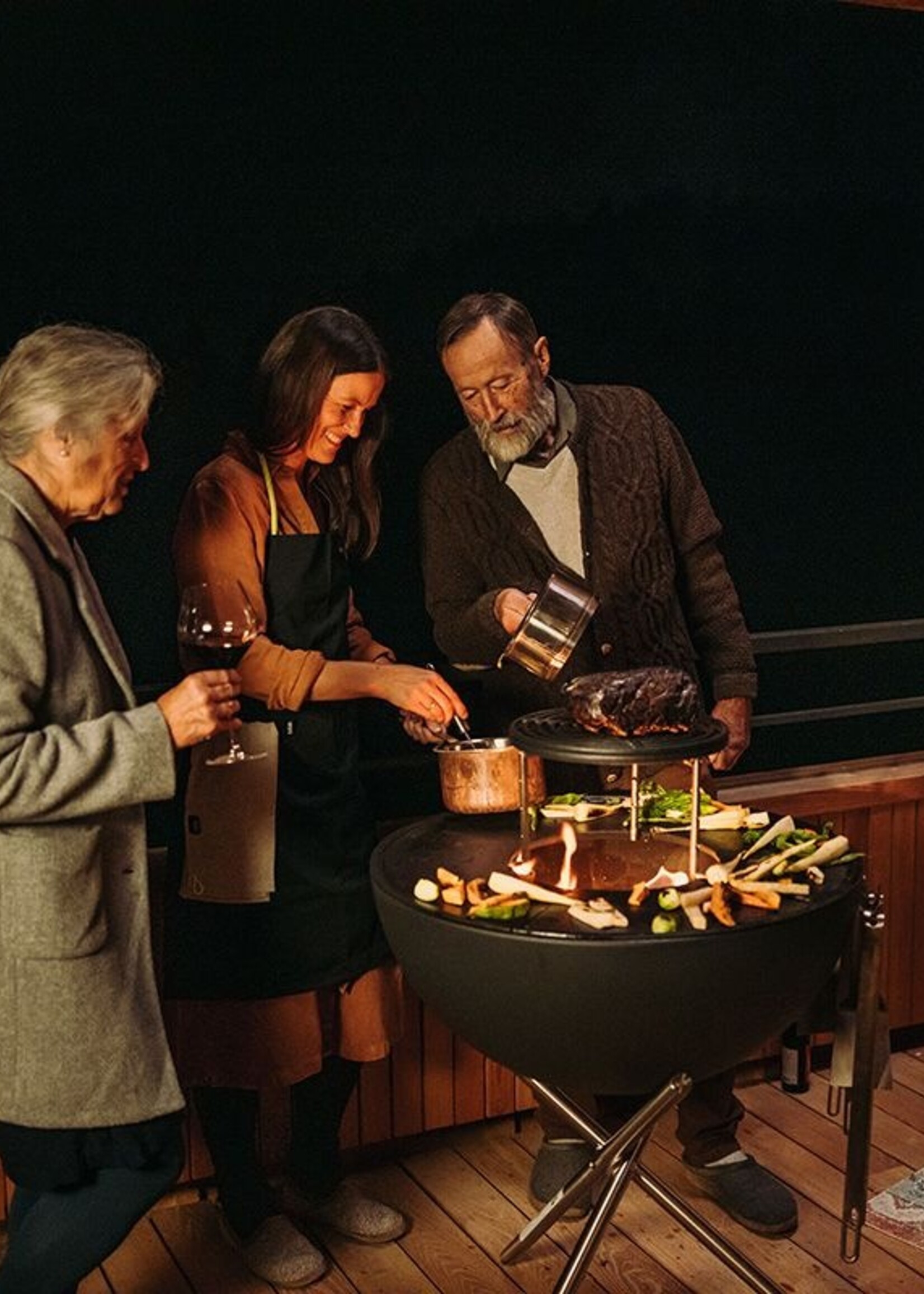 Höfats Höfats - Bowl 70 Grille de cuisson (Nécessite 2 Planchas)