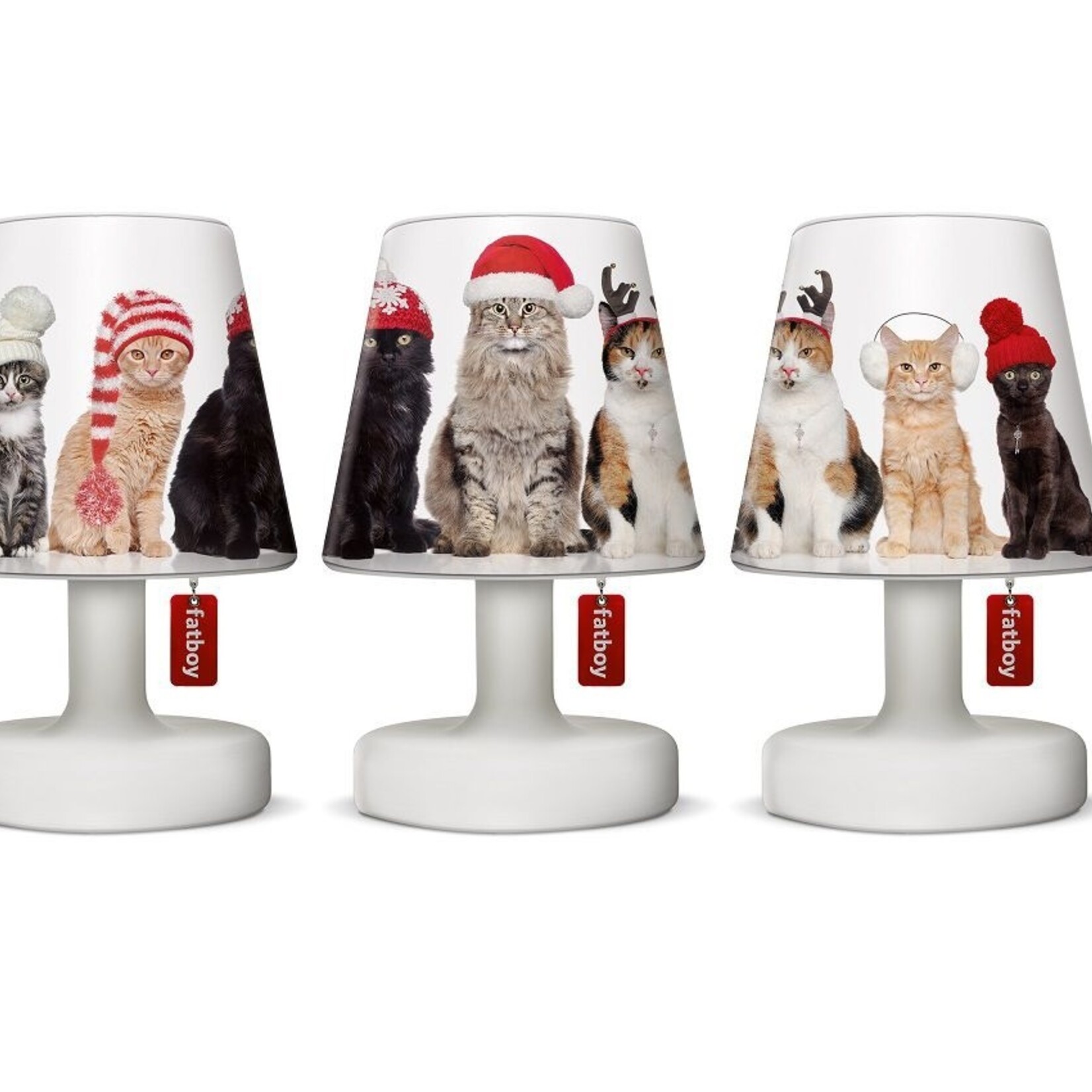 Fatboy Fatboy - Mini Cappie set - X-mas cats (3PCS)