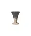 Ferm Living Ferm Living - Vase à fleurs - Sable/noir