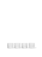 Ferm Living Ferm living - Ripple Low Glasses - Set van 4