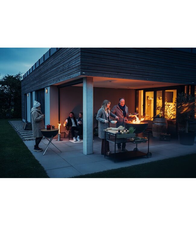 Höfats - Fire Kitchen - Bowl 70 Plancha BBQ  - set laag*