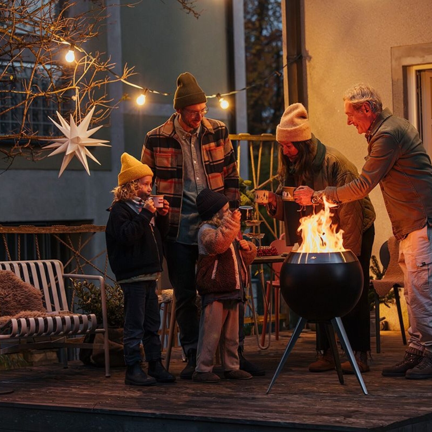 Höfats Höfats - Moon 45 - Vuurkorf met hoge voet