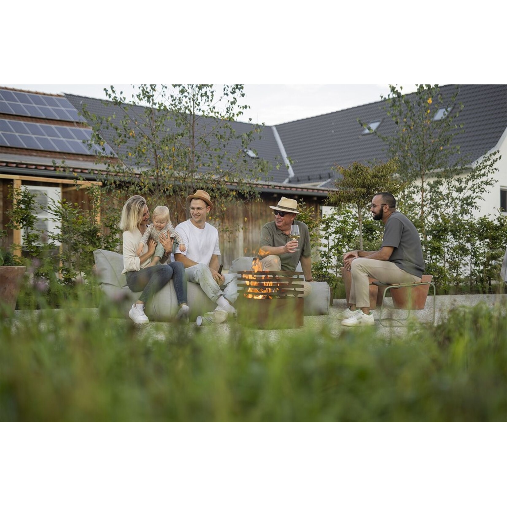 Höfats Höfats - Cube - Vuurkorf - Corton staal