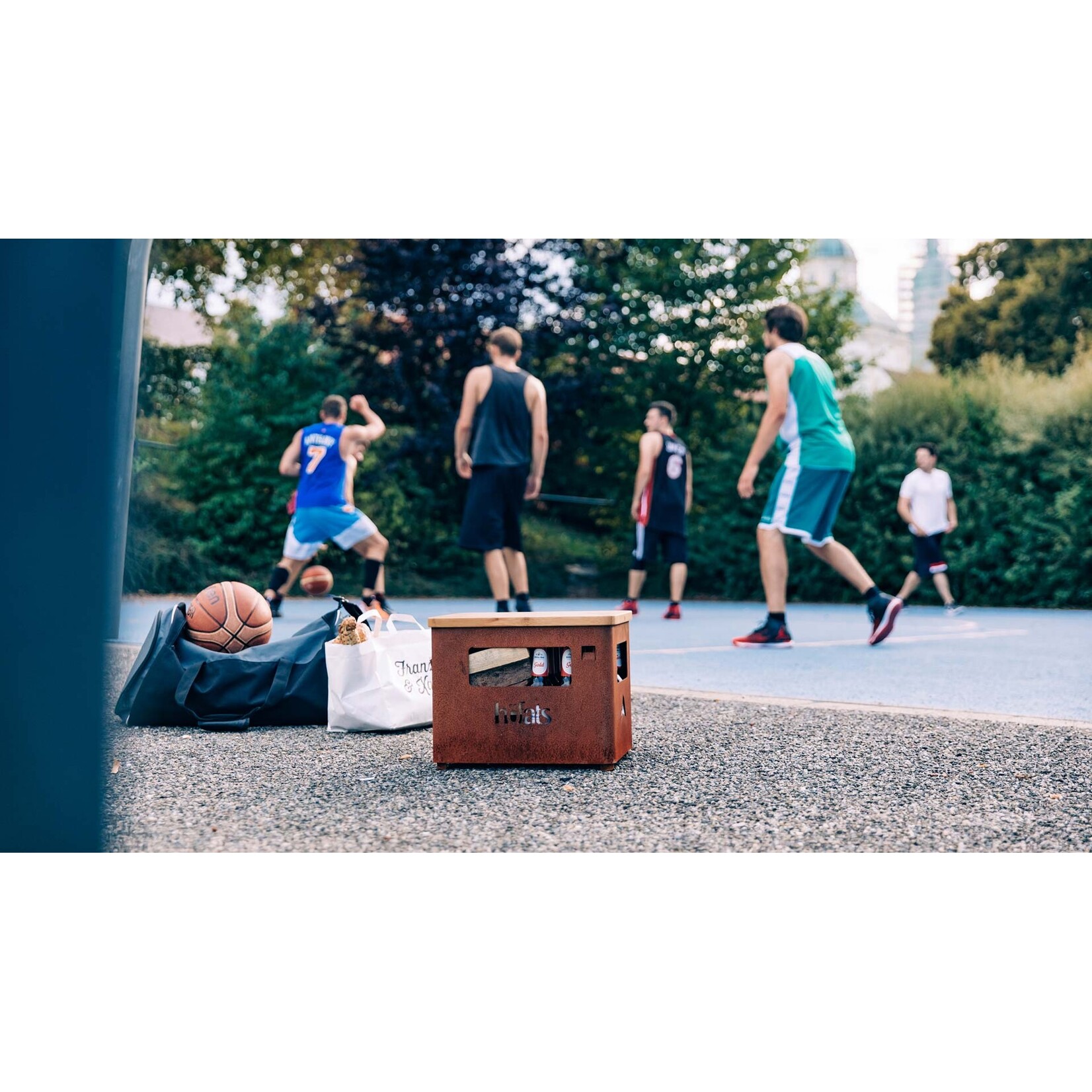 Höfats Höfats - Beer box - Vuurkorf - Roestig