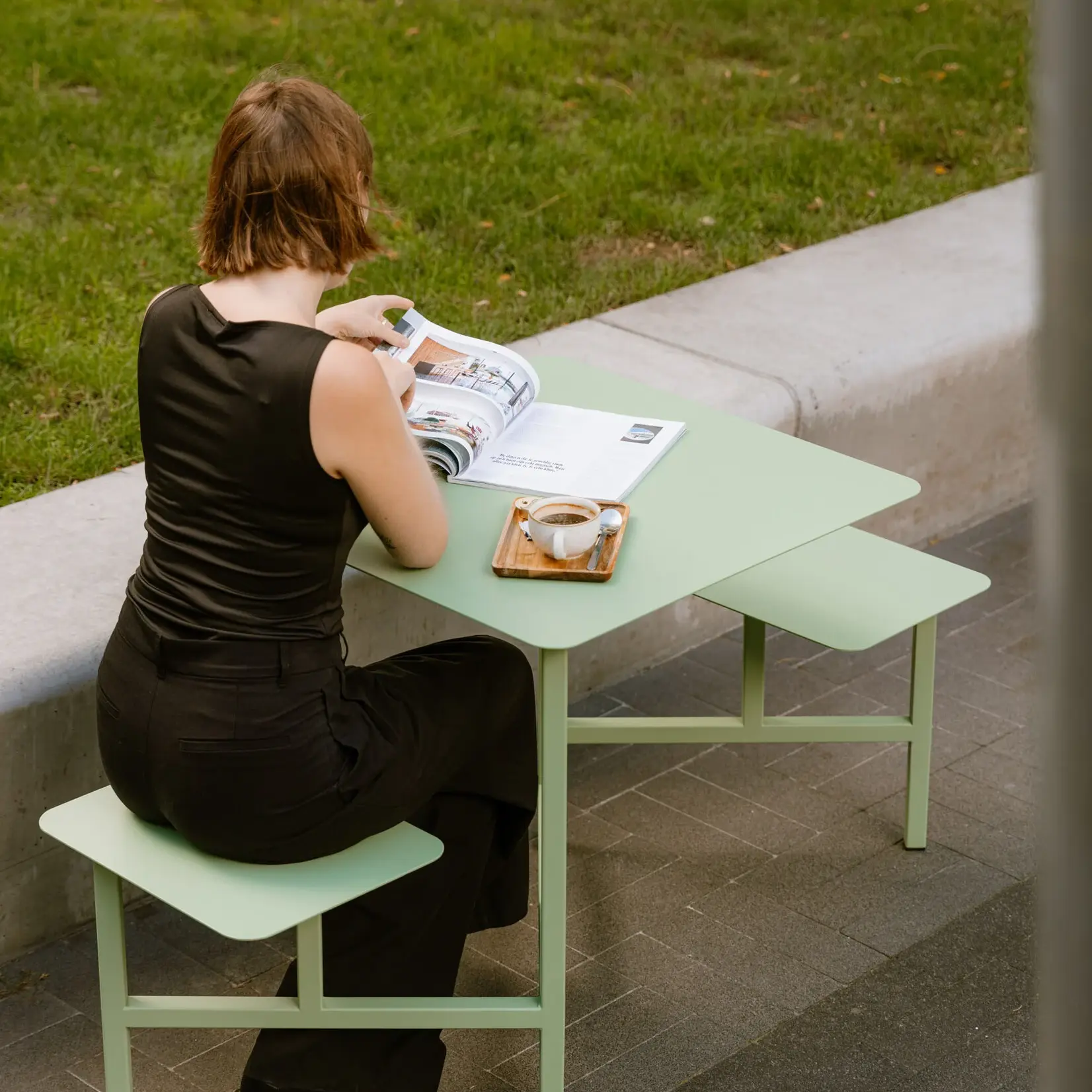 Wünder Wünder - The duo - Bleekgroen