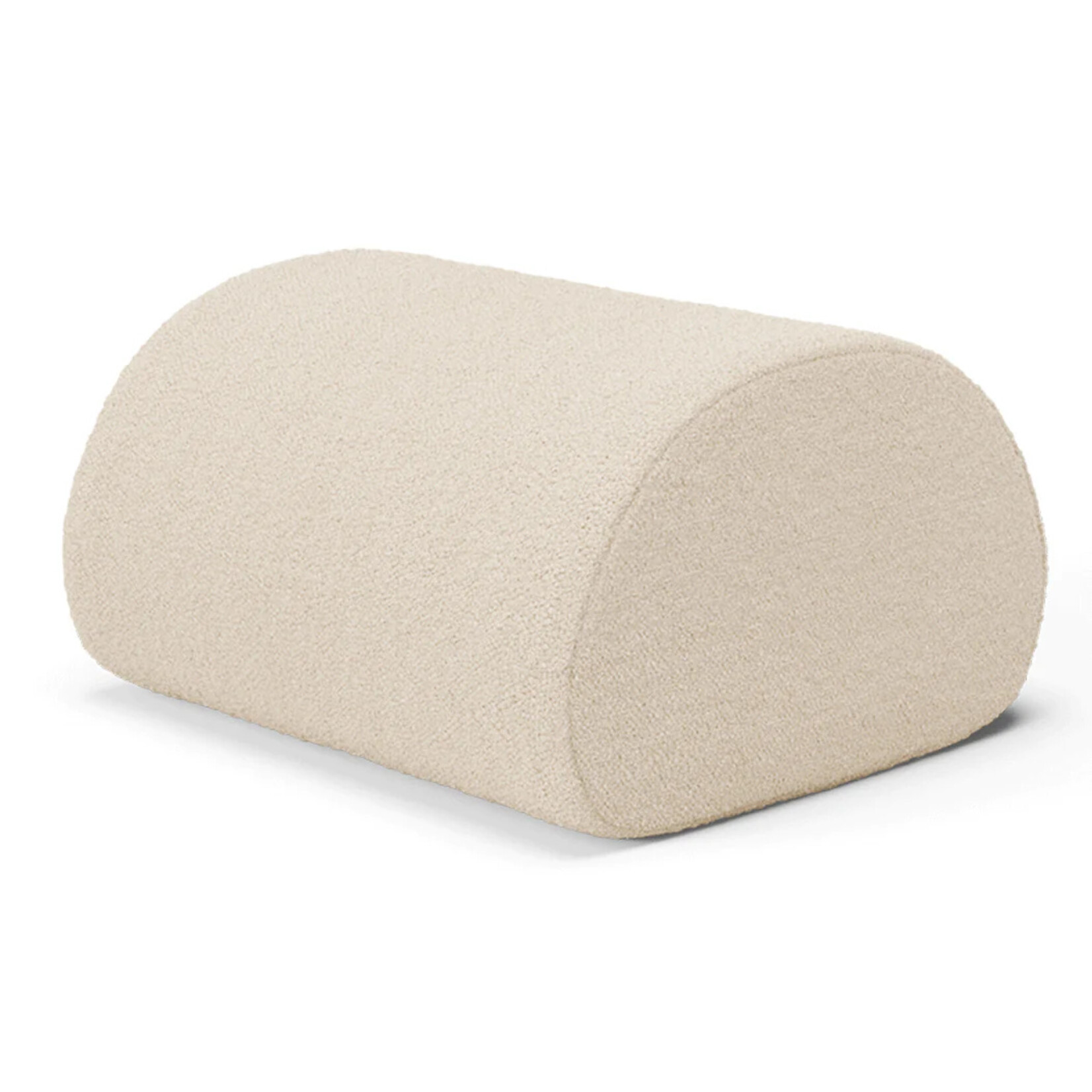 Ferm Living Rouli Pouf - Pure Bouclé - Off-White