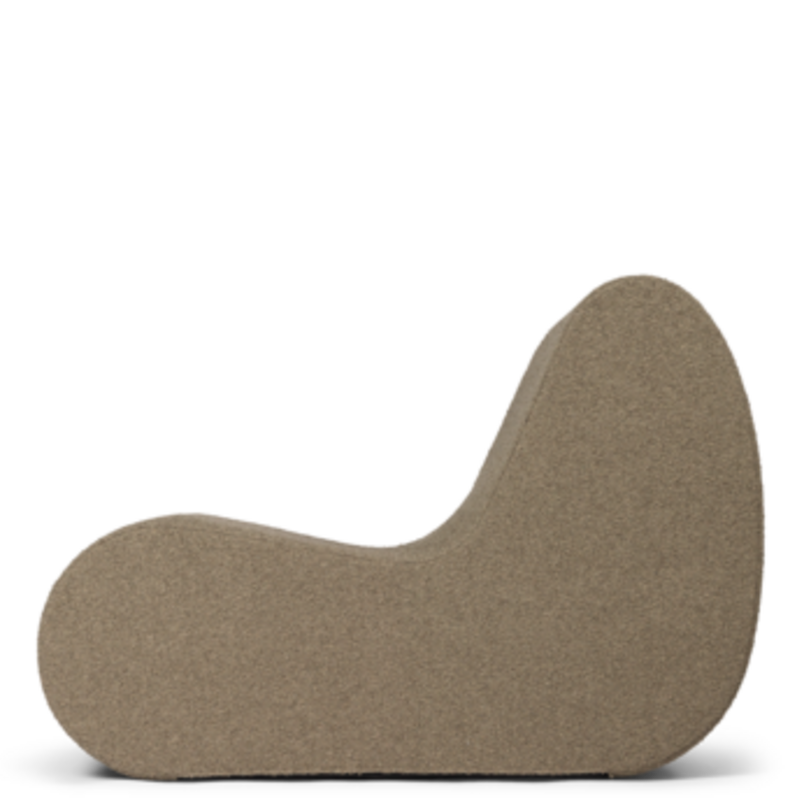 Ferm Living Rouli Center Module Pure Bouclé - Sand