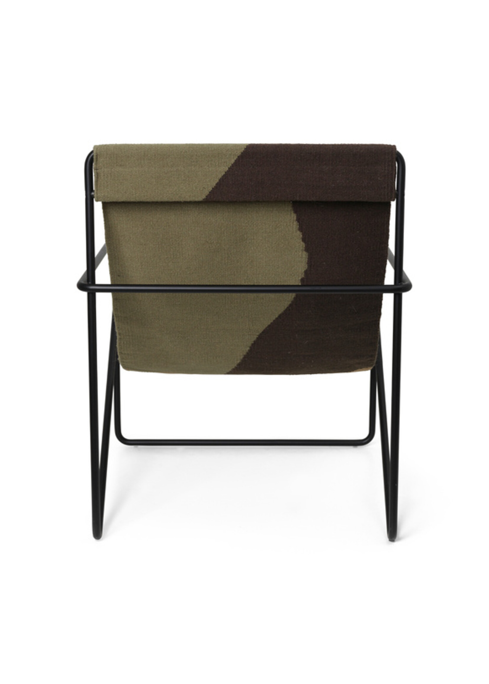 Ferm Living Desert Loungestoel - Zwart/Dune