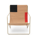 Ferm Living Desert Loungestoel - Kasjmier/Block