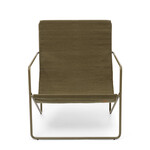 Ferm Living Desert Chaise longue - Olive/Olive