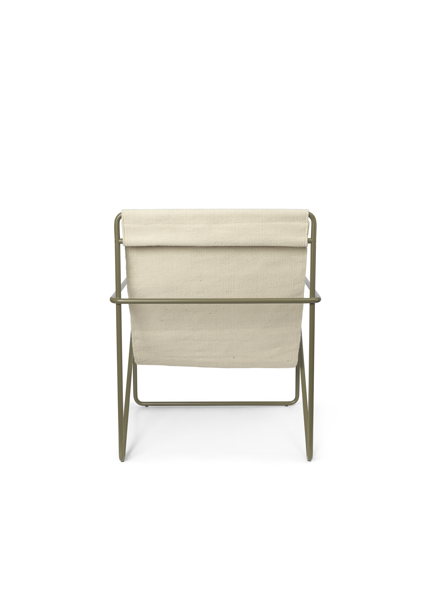 Ferm Living Desert Loungestoel - Olijf/Cloud