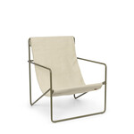 Ferm Living Desert Chaise longue - Olive/Nuage