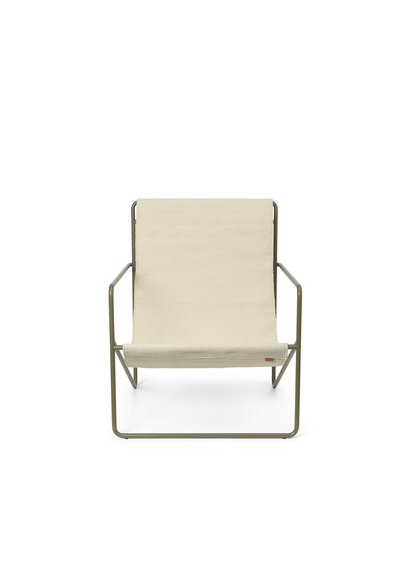 Ferm Living Desert Chaise longue - Olive/Nuage