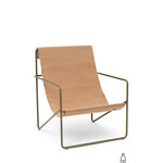 Ferm Living Desert Chaise longue - Olive/Sable