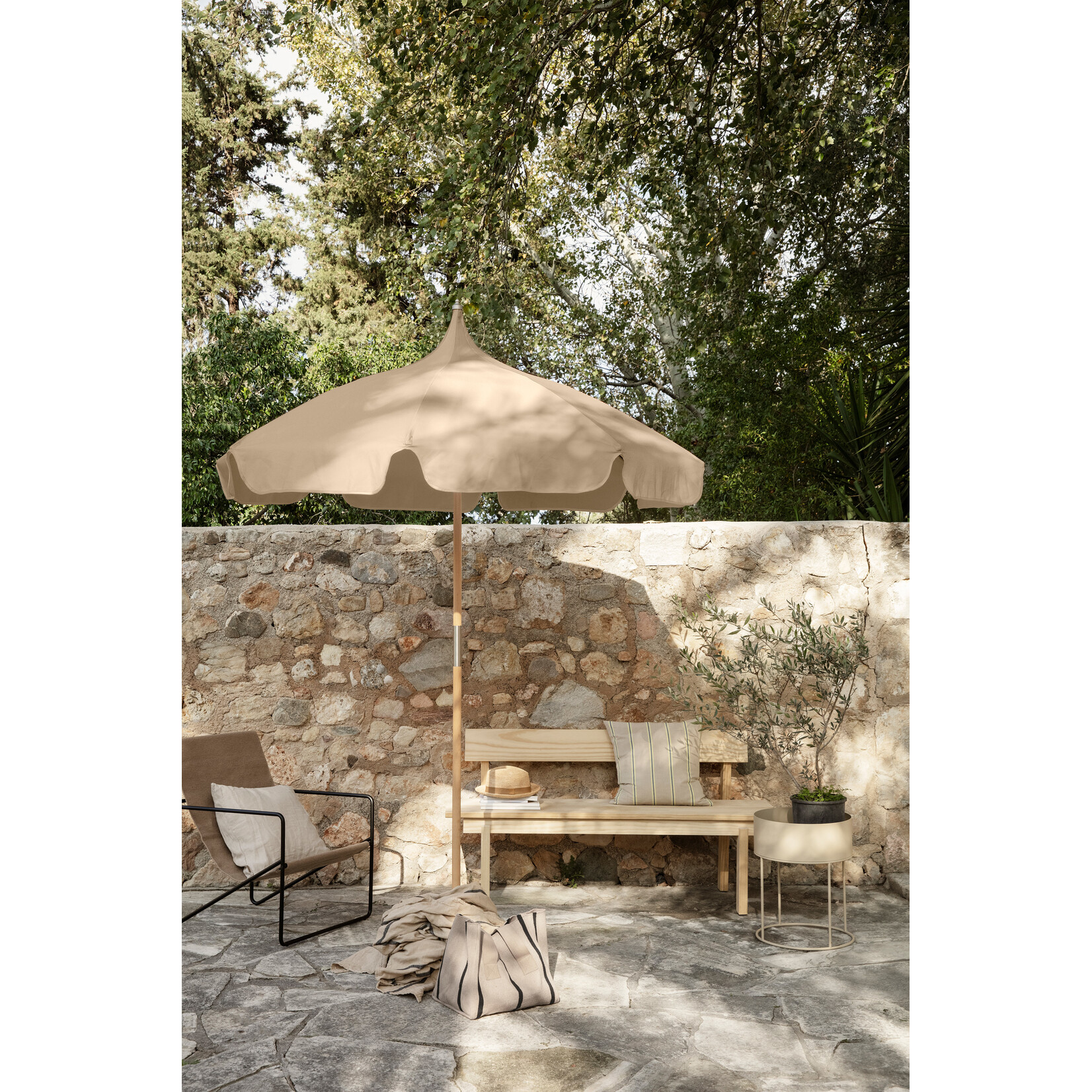 Ferm Living Lull Parapluie - Cachemire