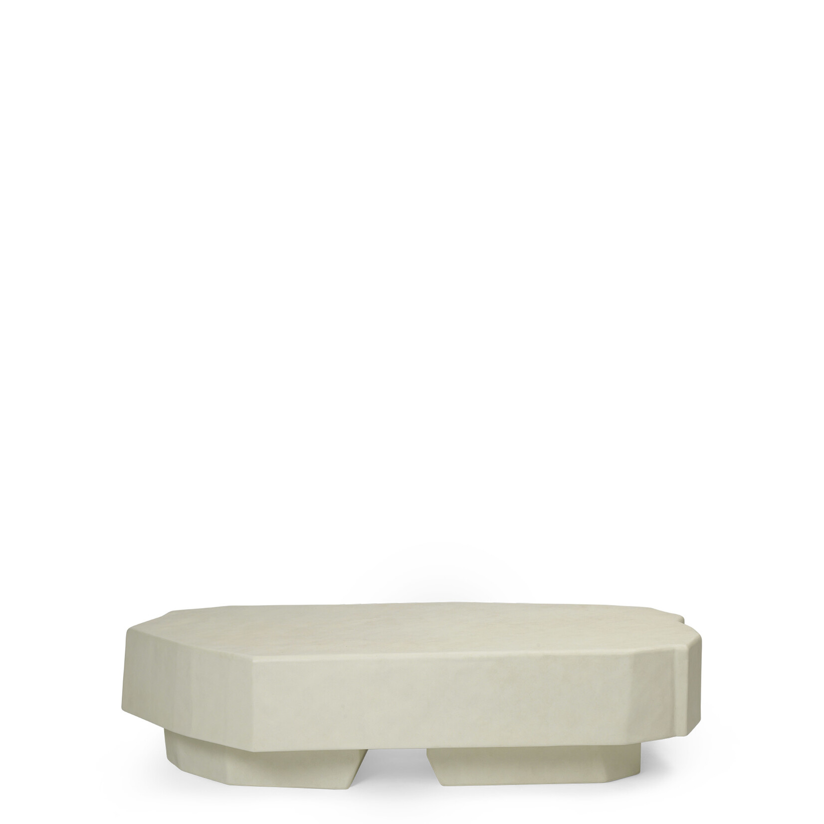 Ferm Living Staffa  Table basse- Grand - Ivoire