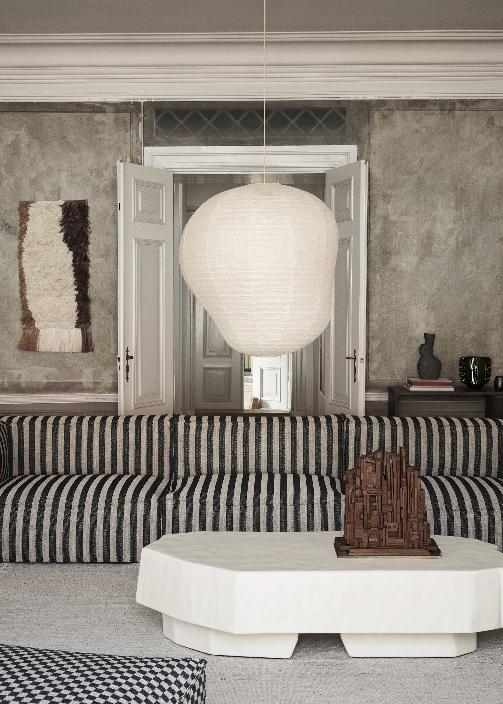 Ferm Living Staffa Salontafel - Groot - Ivoor