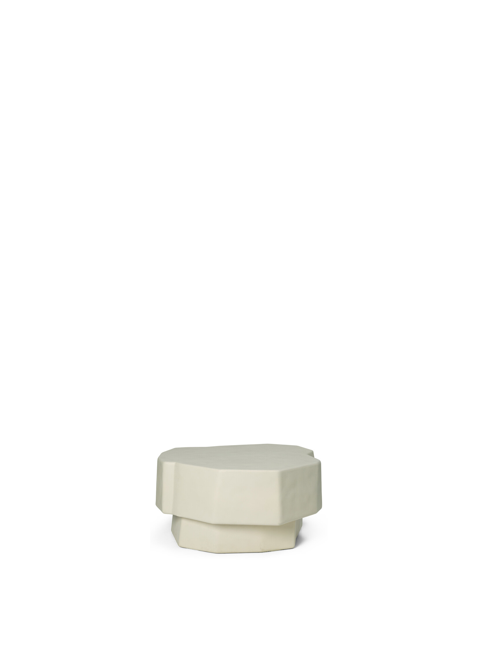 Ferm Living Staffa  Table basse - Petite - Ivoire