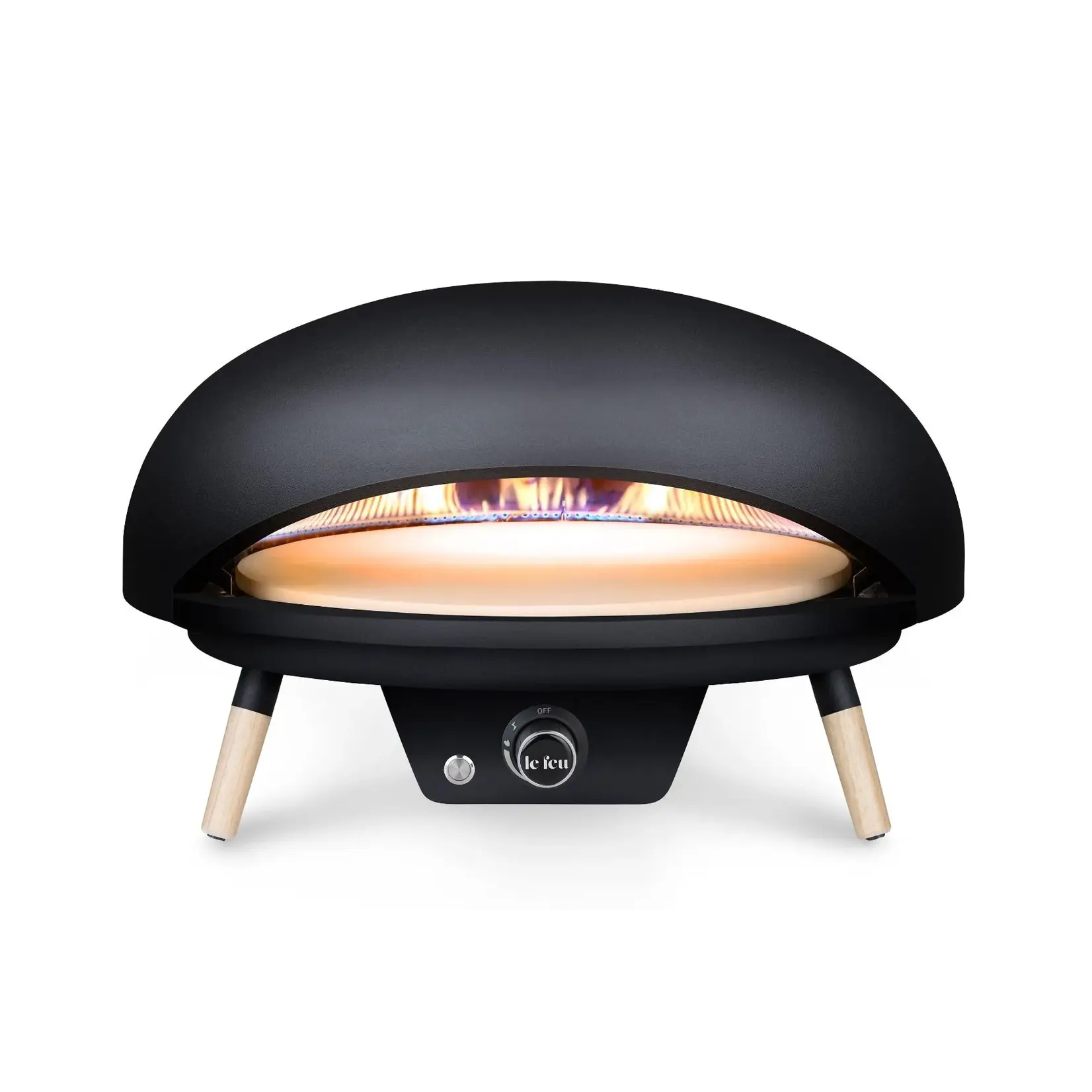 Le feu Le Feu - Turtle Motion - Gas Powered Pizza Oven - Zwart