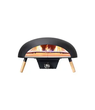 Le feu Le Feu - Turtle Black Four à gaz - Four à pizza