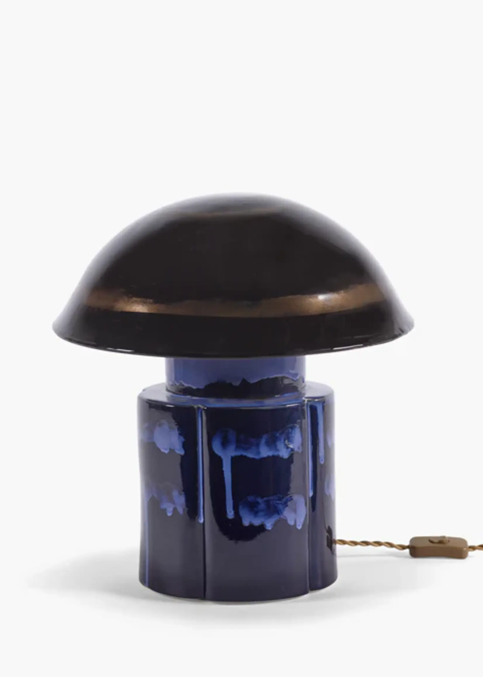 Serax Serax Lampe à poser John Bleu foncé H40cm