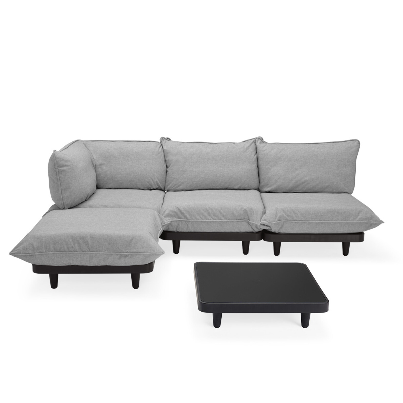 Fatboy Paletti Set Large + Table Grijs