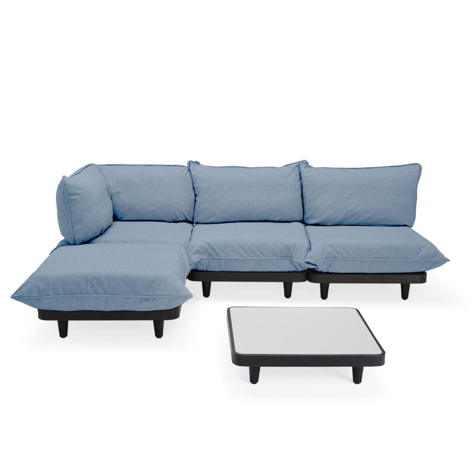 Fatboy Paletti Set Large + Table Bleu