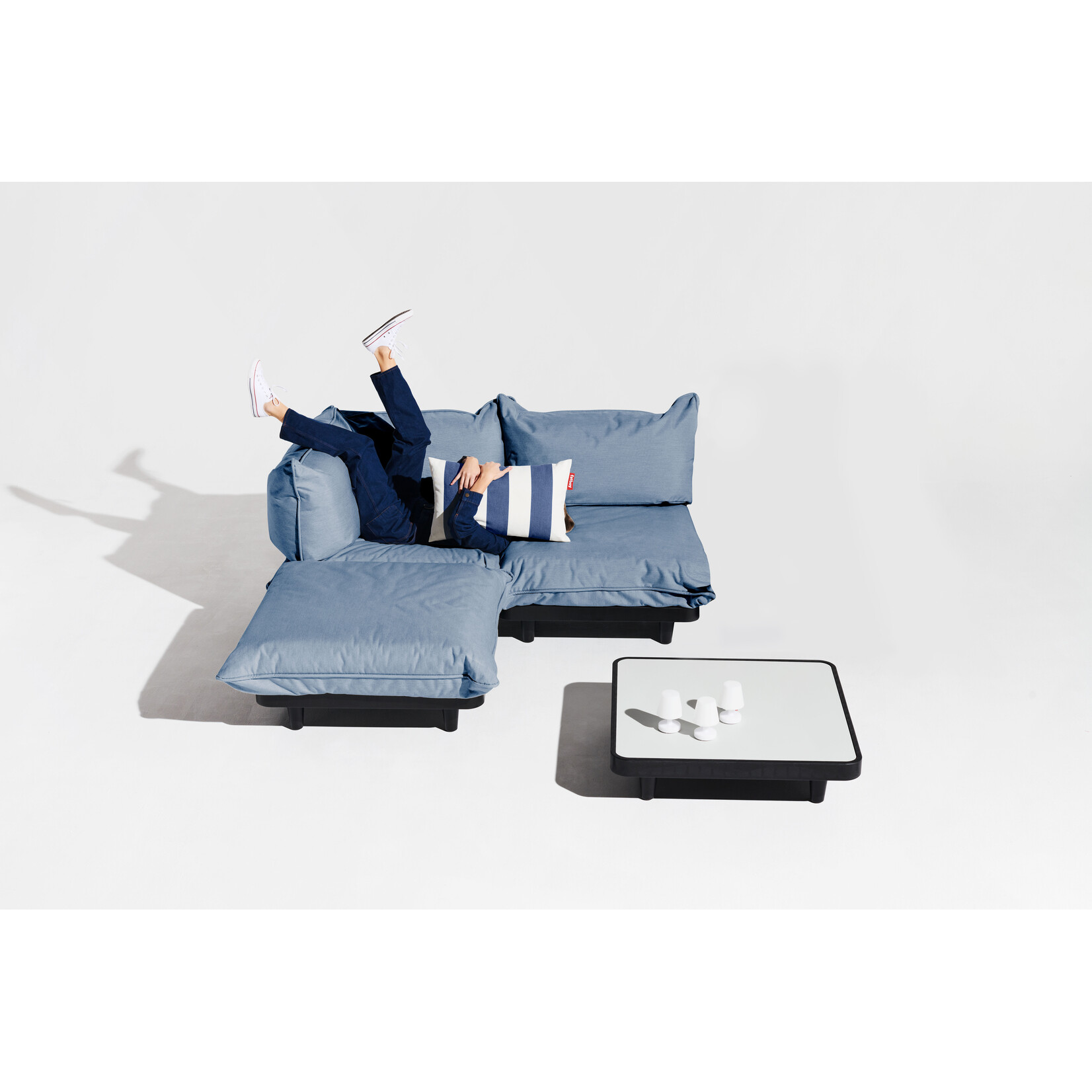 Fatboy Paletti Set Medium + Table Bleu