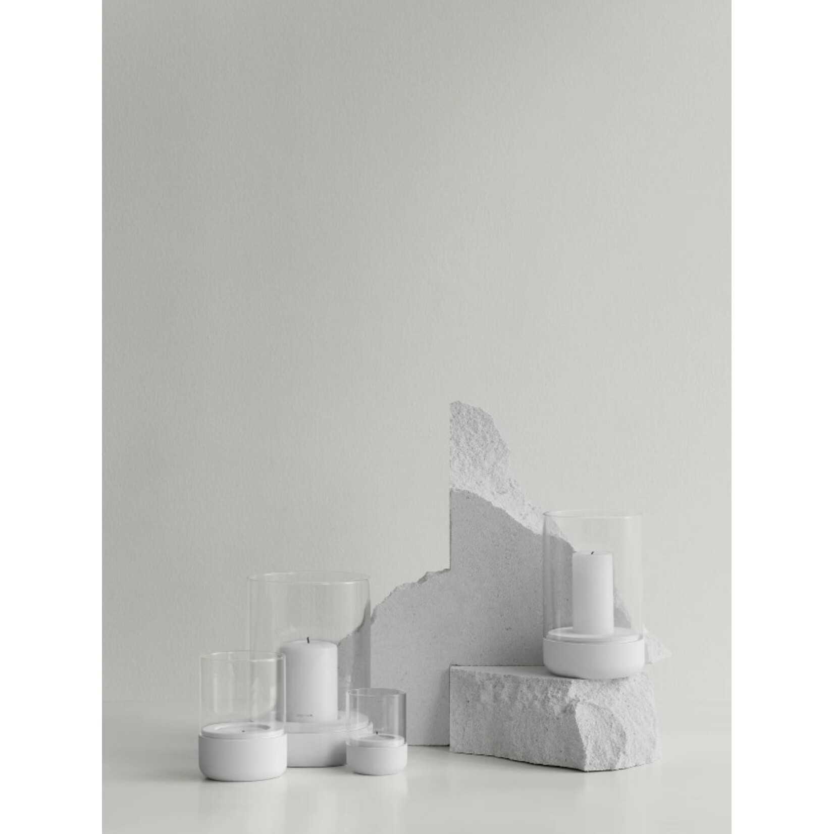 Blomus Lampe à vent -CALMA- Lily White L