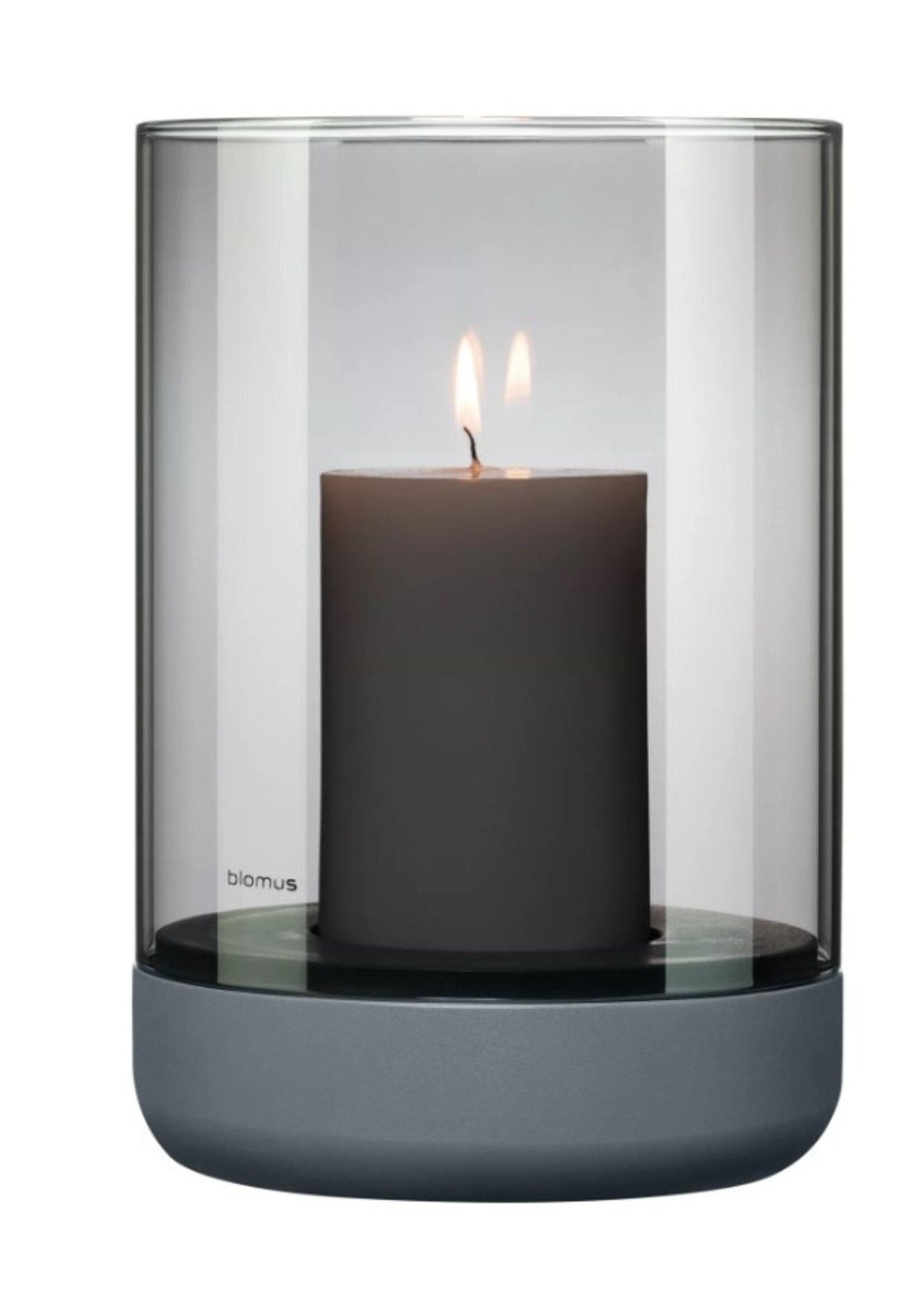 Blomus Windlight -CALMA- Gris acier M