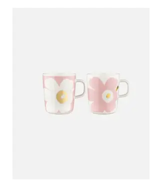 Marimekko Marimekko - Anniversaire Unniko - Lot de 2 - Rose