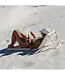 Sunnylife - Chaise de plage inclinable Casa - Chaise de plage inclinable - Crème