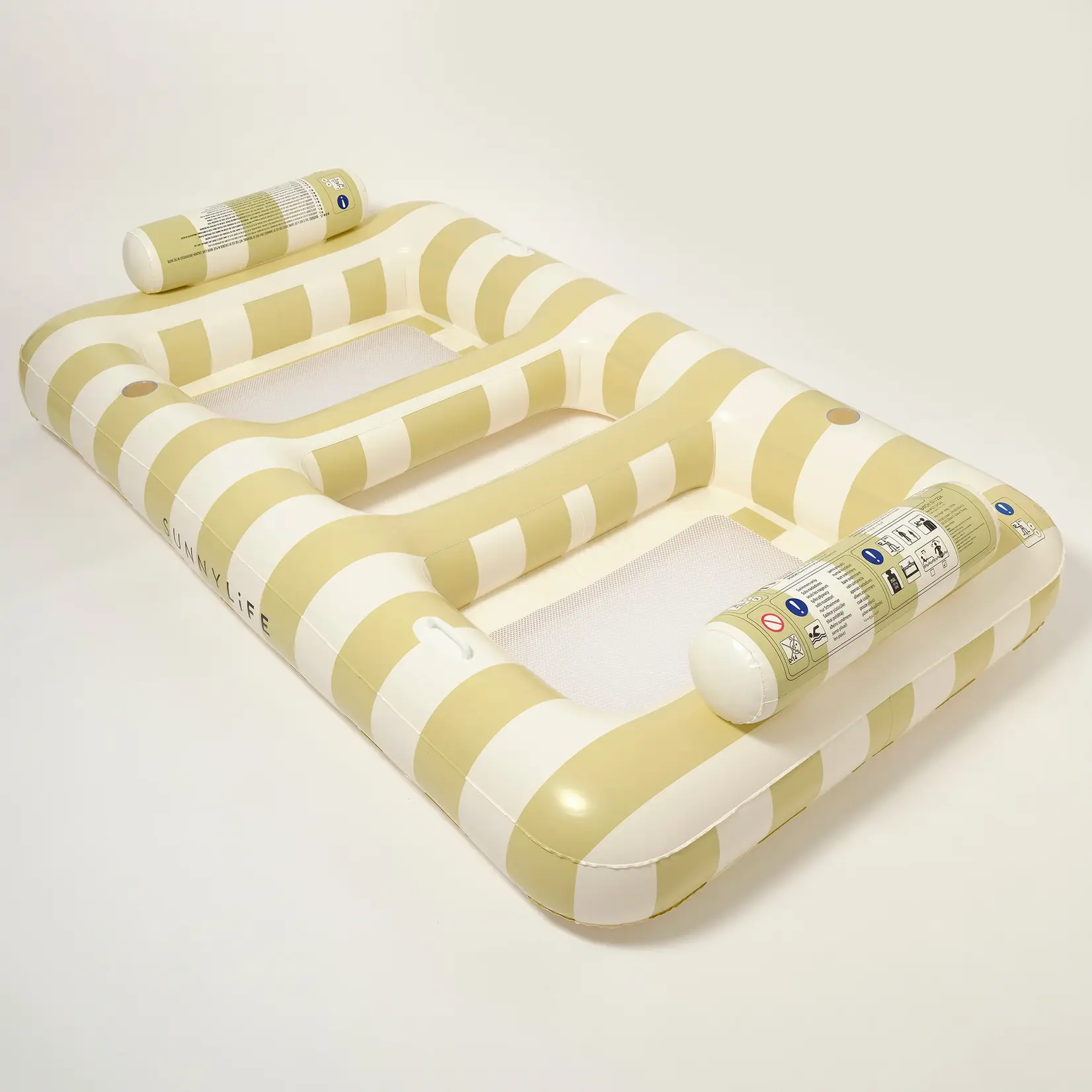 Sunnylife Sunnylife - Luxury Twin Hammock Float Casa Sand - Matelas pneumatique - Stripe