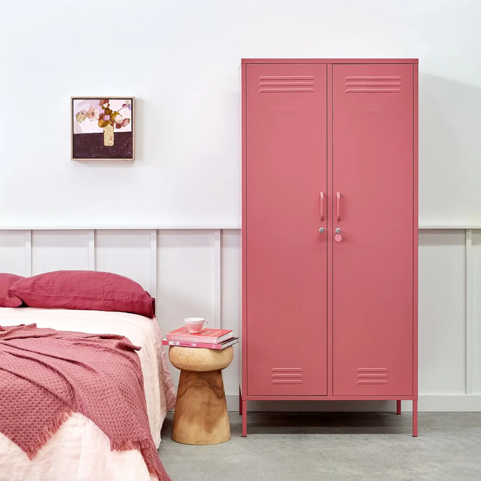 Mustard Made  Mustard - The Twinny - Armoire - Metal - Berry